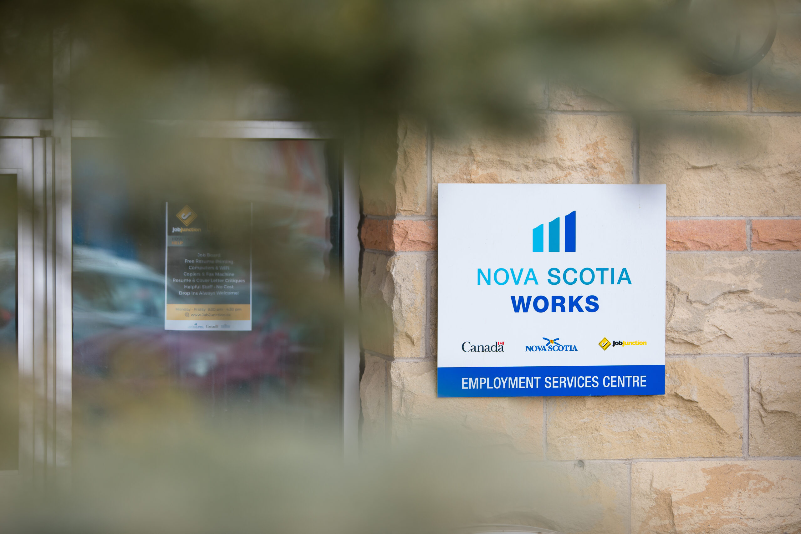 Nova Scotia Works Sign
